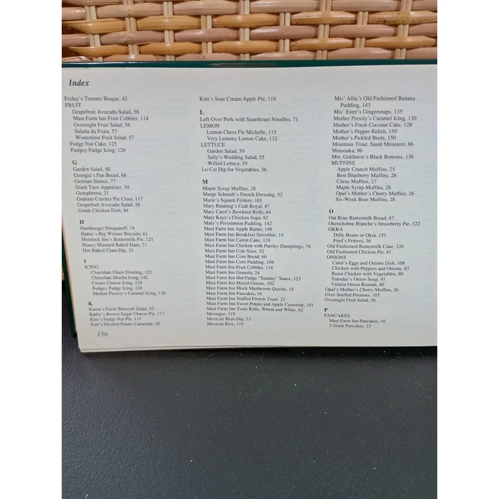 Mast Farm Inn Family Style‎ Cookbook SIGNED First Printing 1990 North Carolina!